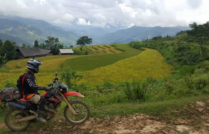 motorbike Mu Cang Chai
