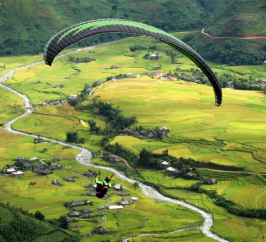 Bay dù lượn - Mù Cang CHải