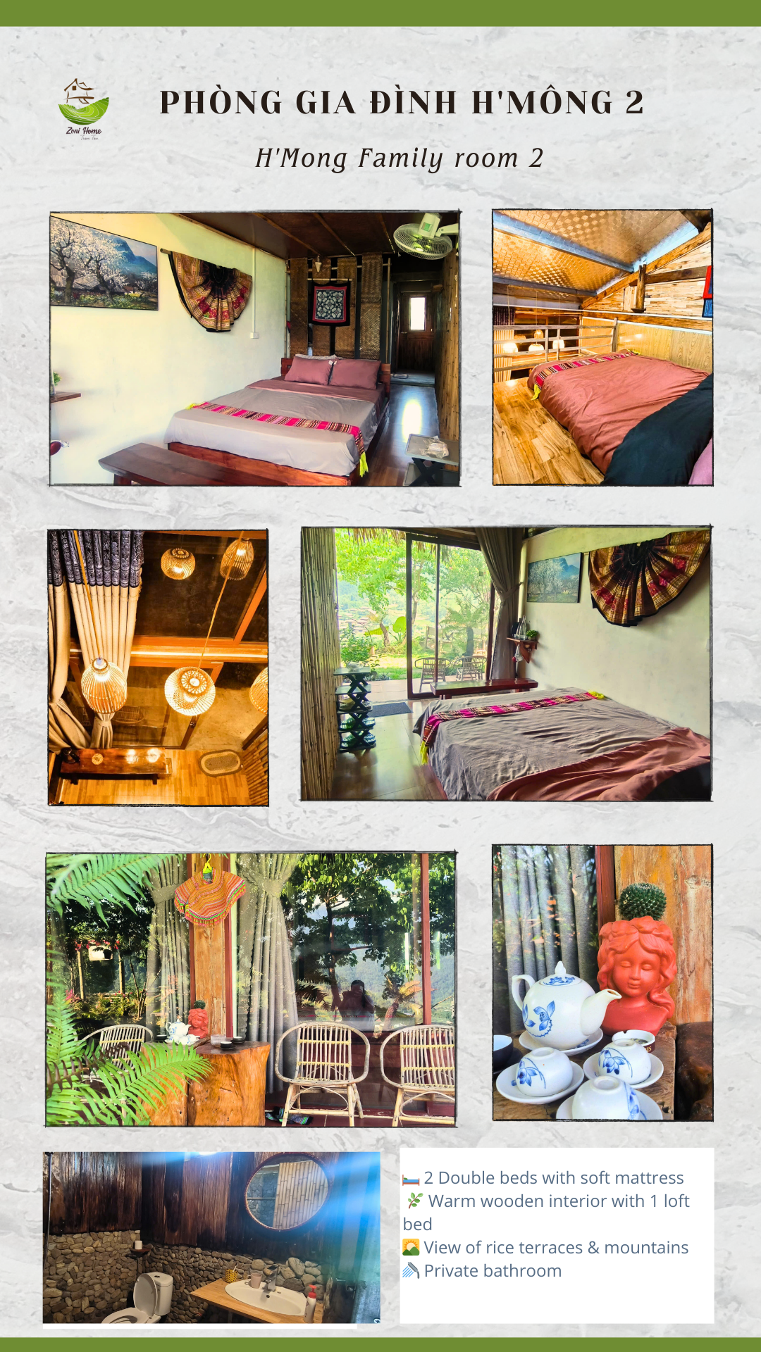 Family Room- Zoni Home Tram Tau