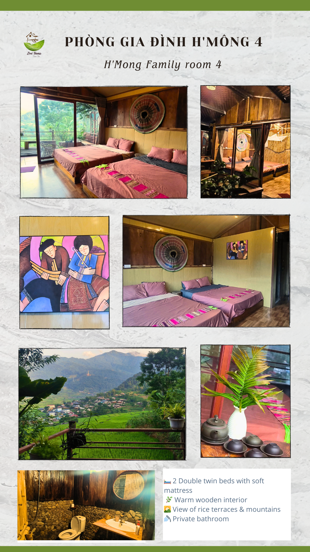 Family Room- Zoni Home Tram Tau