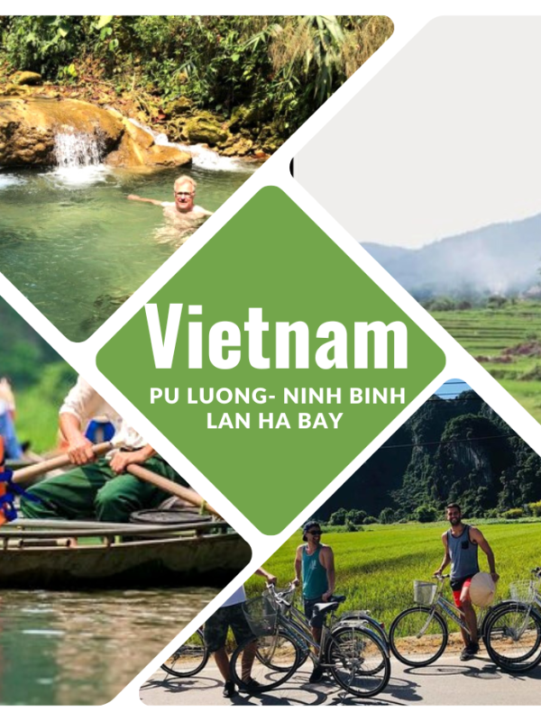 Pu Luong - Ninh Binh - Halong bay banner