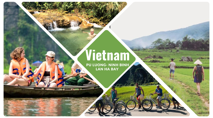 Pu Luong - Ninh Binh - Halong bay banner