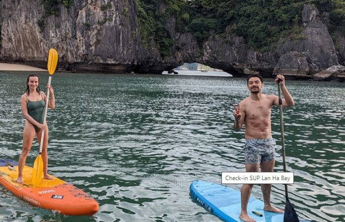 Sup in Lan ha bay Sup in Lan ha bay