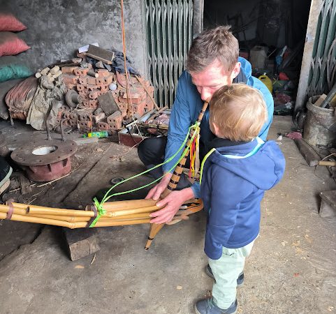 Motorbike Tram Tau tour to Hang De CHo waterfall Motorbike Tram Tau tour to Hang De CHo waterfall