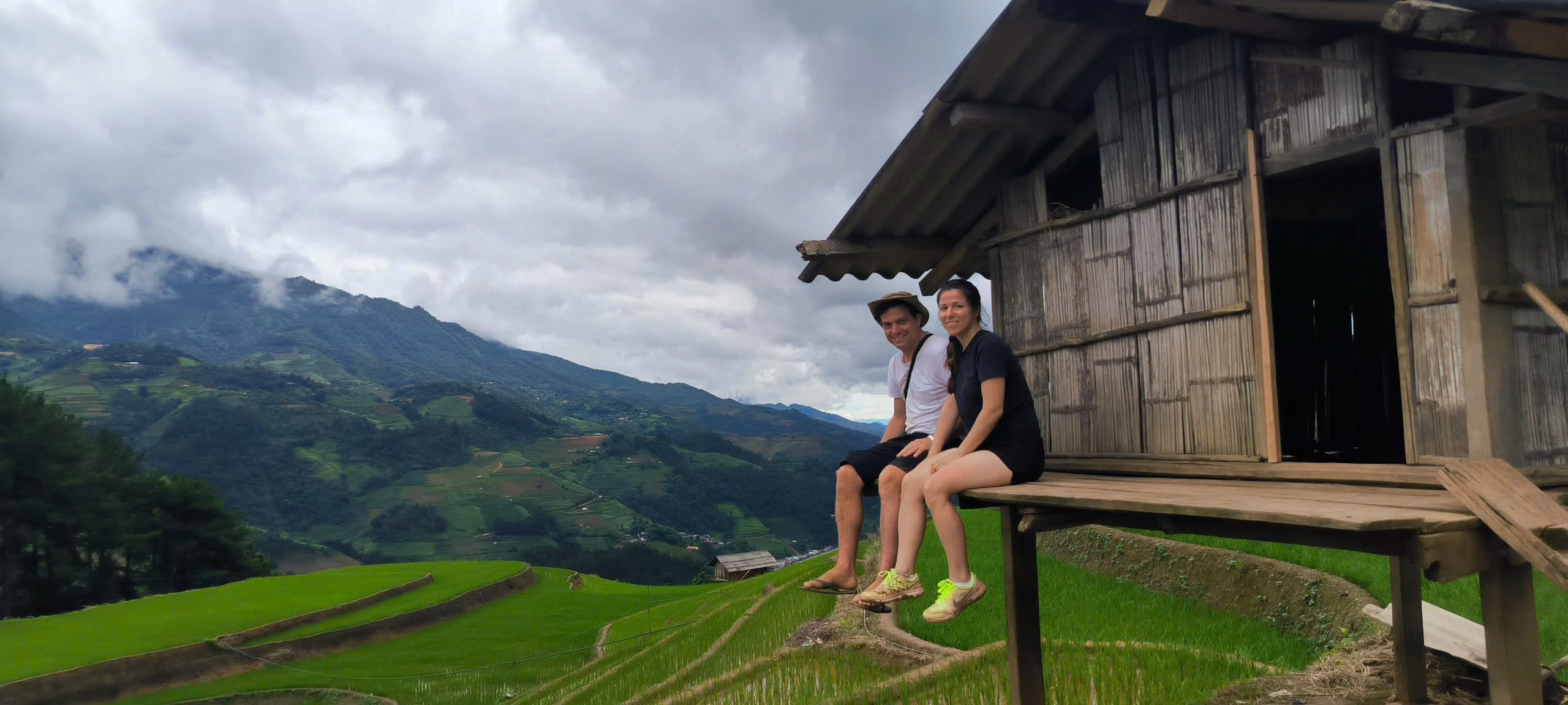 Rice terrace field in Mu Cang Chai, Northwest VIetnam